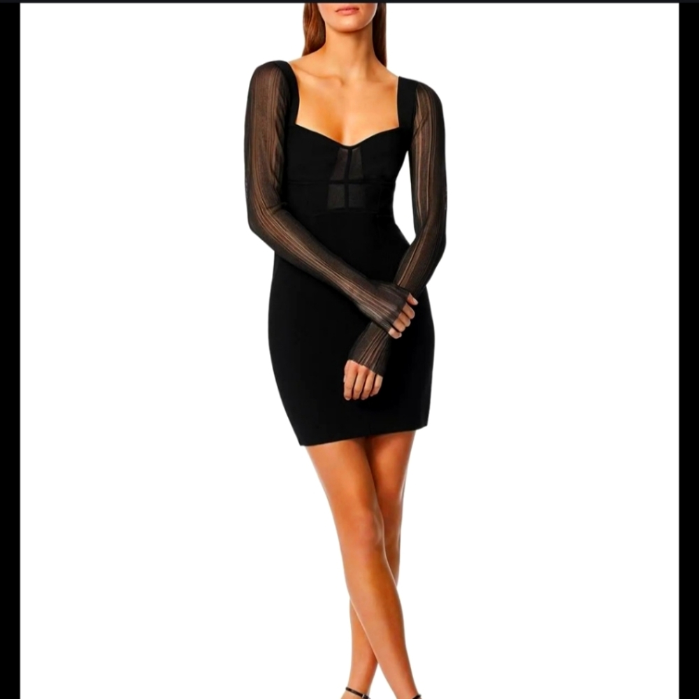 Woman Herve Leger Paris Mini Dress Size Large
